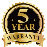 KSF 5 year warranty