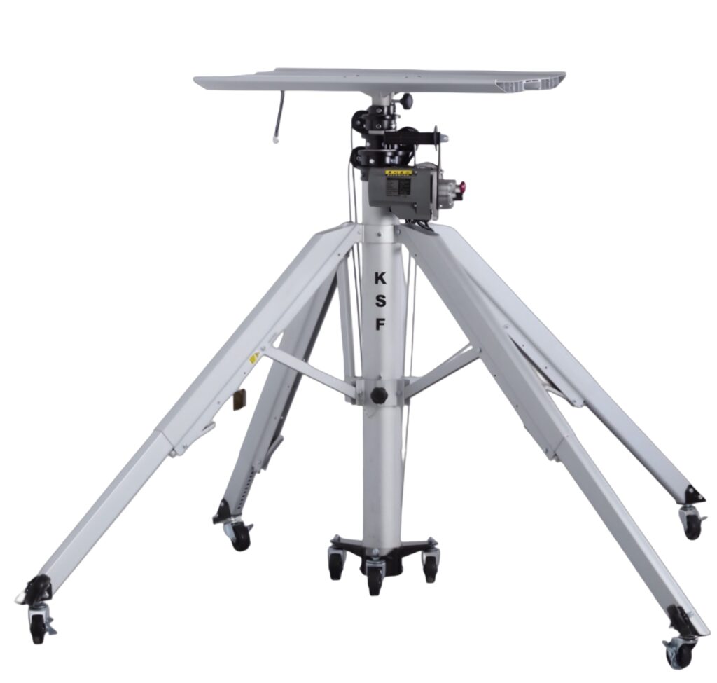 CM 520 electric lifter for HVAC units, awnings, and overhead installations – by KSF